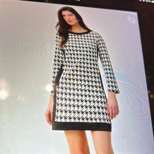 Joseph Ribkoff Houndstooth dress